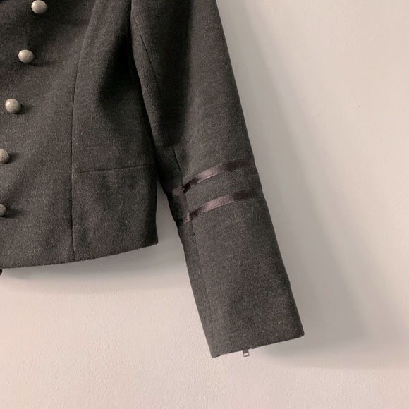 Anine Bing Crop Military Style Wool Jacket XS - Picture 6 of 13